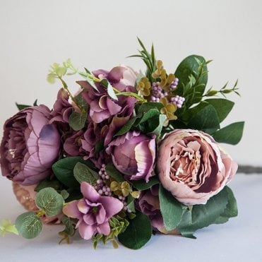 No.4 Vintage Bouquet Peony Mauve/Blush