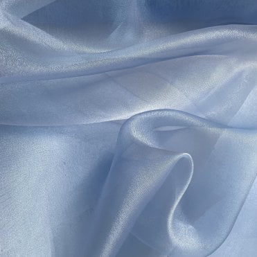 Organza Fabric Blue/Purple