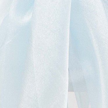 Organza Fabric Light Blue