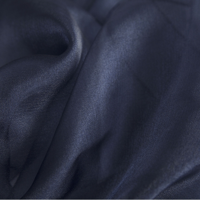 Organza Fabric Navy