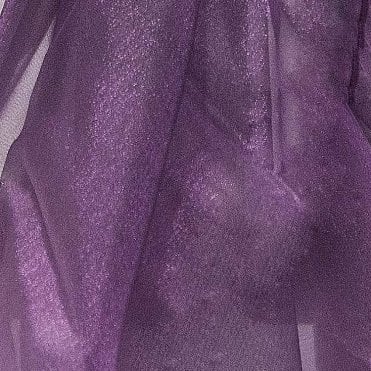 Organza Fabric Plum