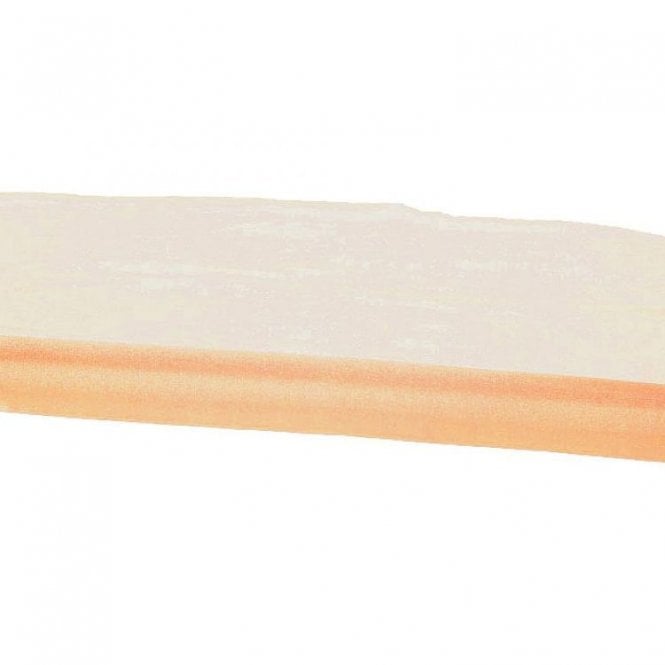Organza Fabric Roll 70cmx10m Peach