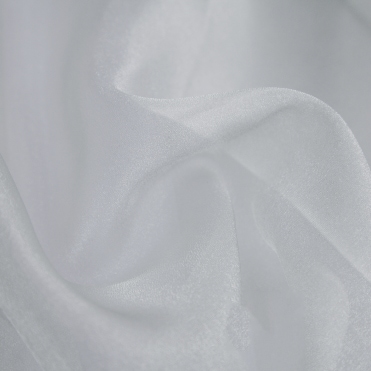 Organza Fabric Silver