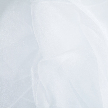 Organza Fabric White