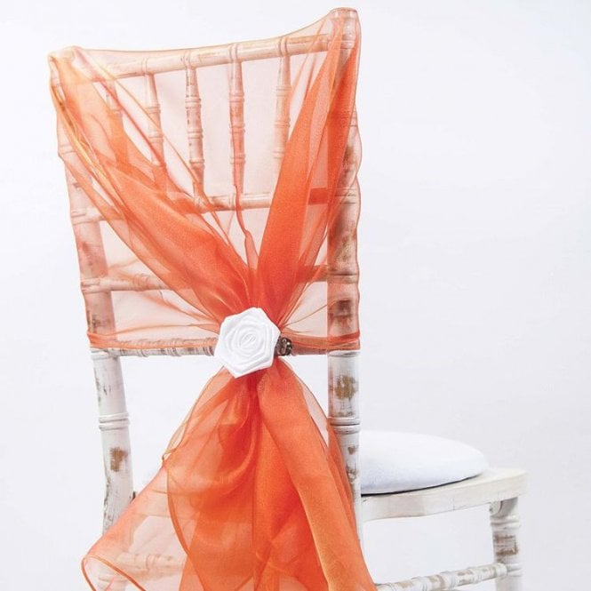 Organza Hood Orange/Yellow
