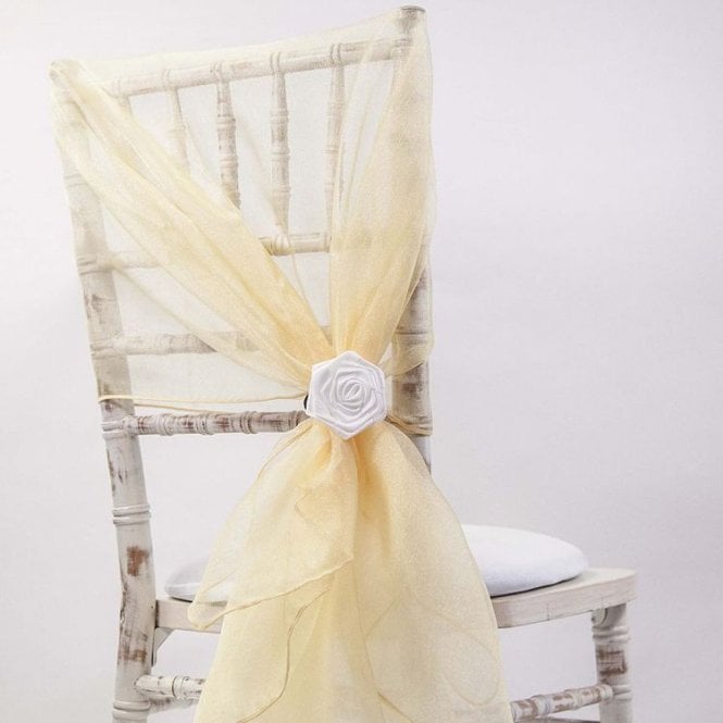 Organza Hood Regal Gold