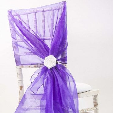 Organza Hood Ultra Purple