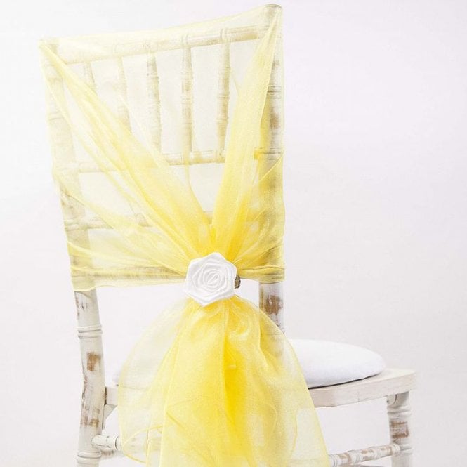 Organza Hood Yellow
