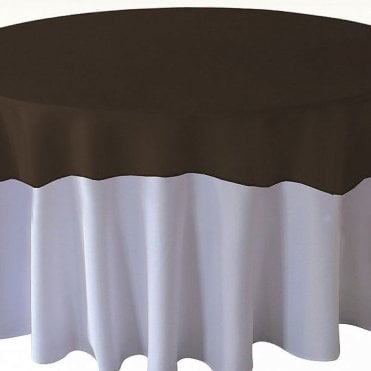 Organza Overlays Chocolate