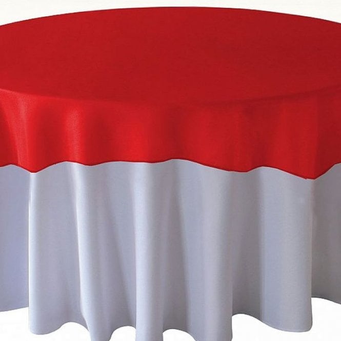 Organza Overlays Red