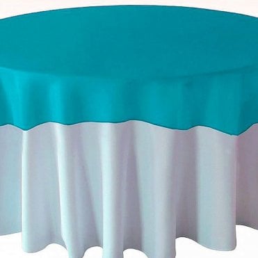 Organza Overlays Turquoise