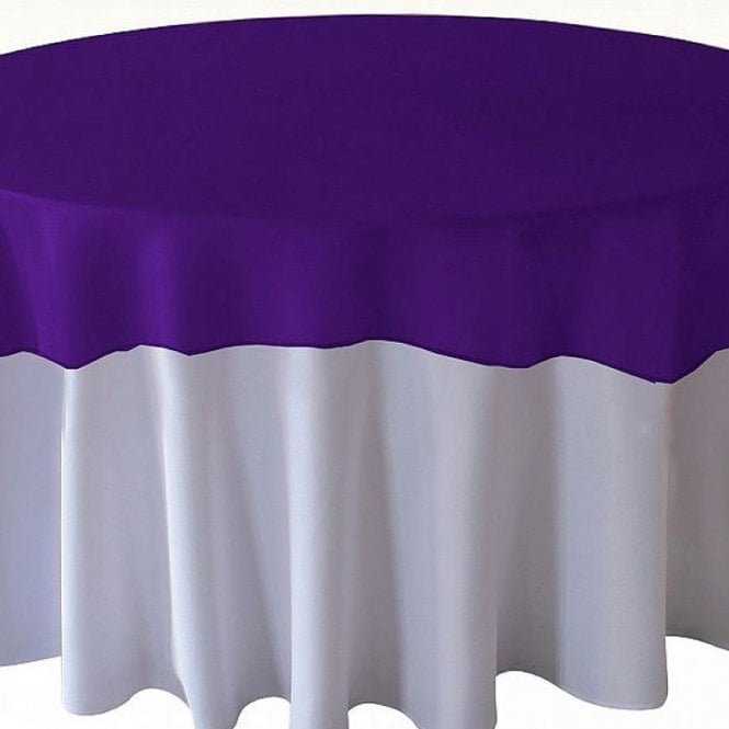 Organza Overlays Ultra Purple