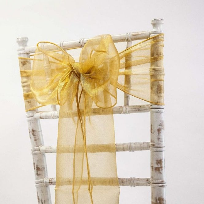 Organza Sash Copper 20 X 275