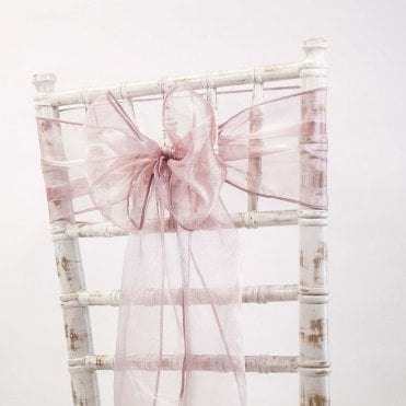 Organza Sash Sand Chocolate 20 x 275 - Pack of 100