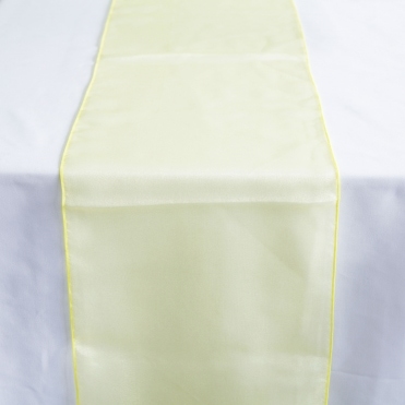 Organza Table Runner Baja Maize