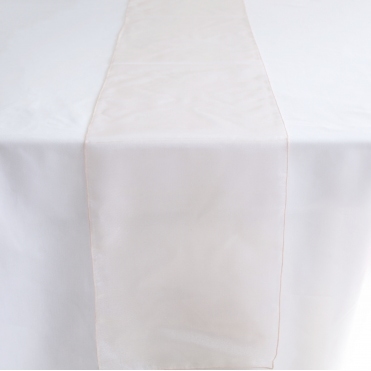 Organza Table Runner Blush Pink