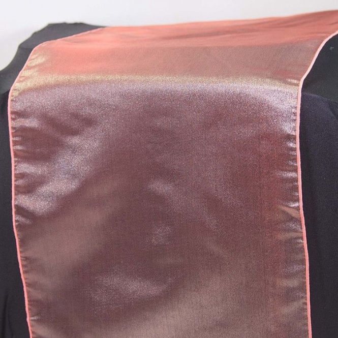 Organza Table Runner Coral