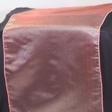 Organza Table Runner Coral
