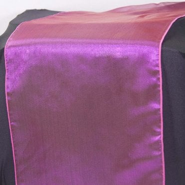 Organza Table Runner Fuchsia