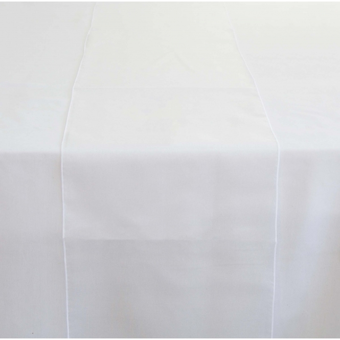 Organza Table Runner Ivory