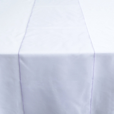 Organza Table Runner Lilac