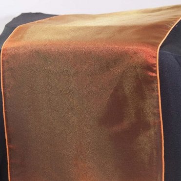 Organza Table Runner Orange/Yellow