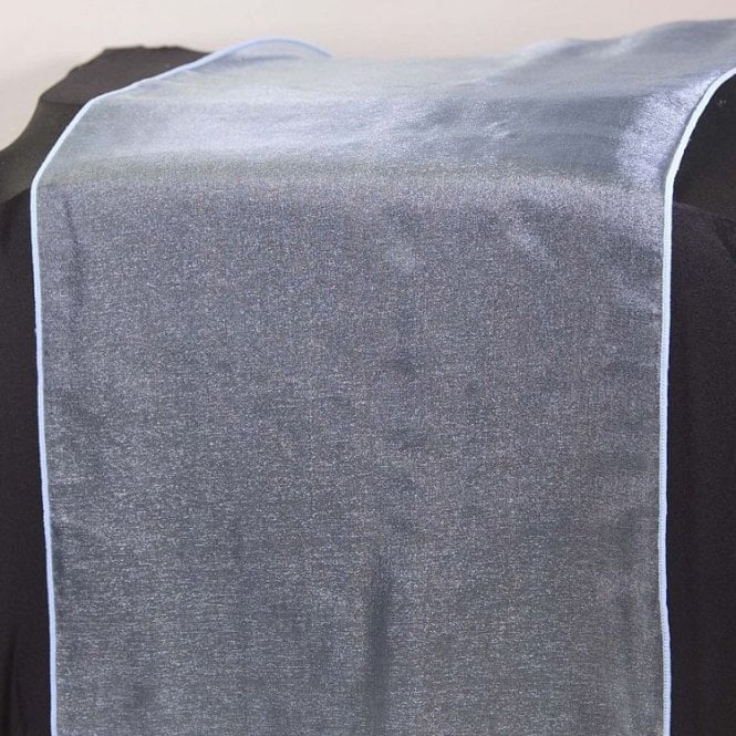 Organza Table Runner Periwinkle