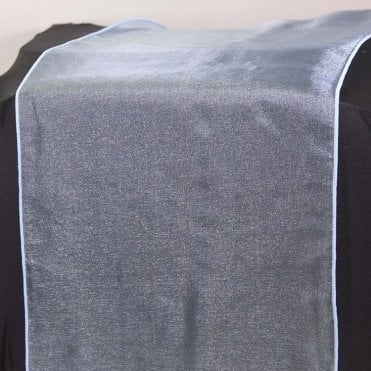 Organza Table Runner Periwinkle