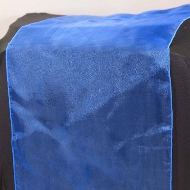 Organza Table Runner Royal Blue
