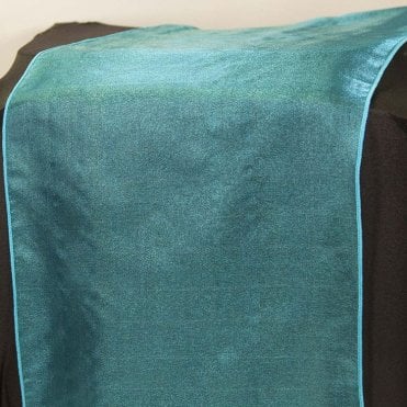 Organza Table Runner Teal