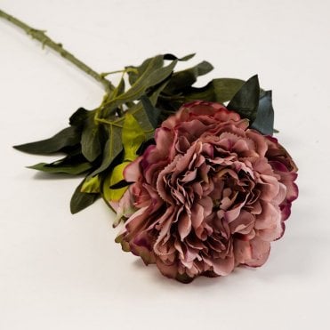 Peony Pongee 02 Head 90cm HM80617 Dusky Pink