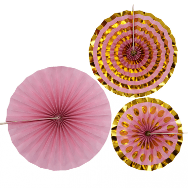 Pin Wheels 3 Pack Pink