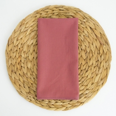 Poly Cotton Napkin Dusty Rose