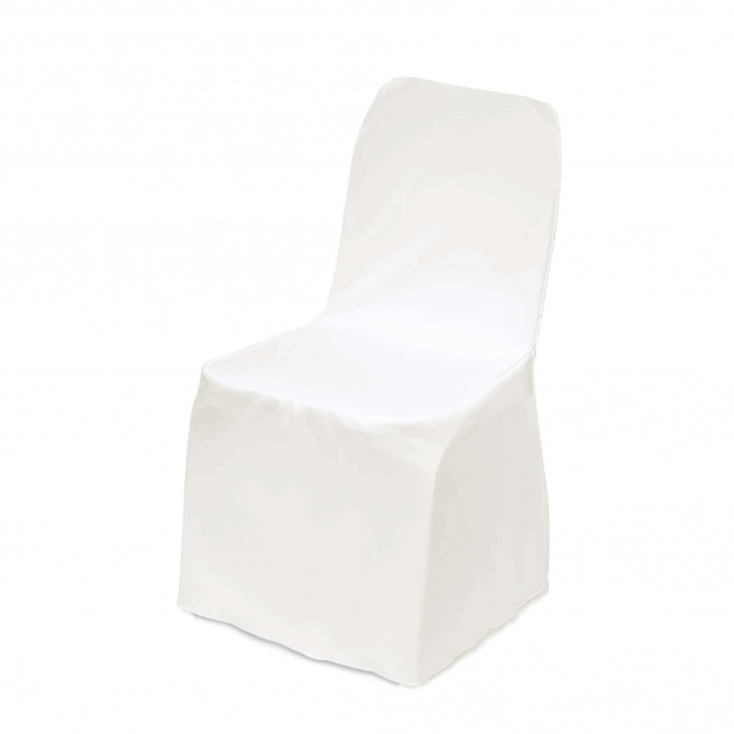 Poly Visa Cover Without Pleats White