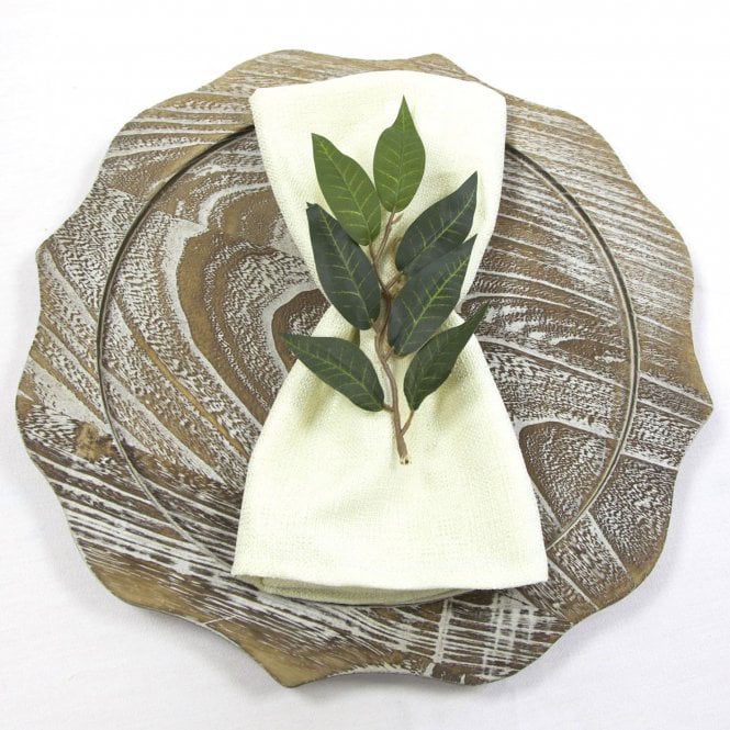Premium Linen Napkins Ivory