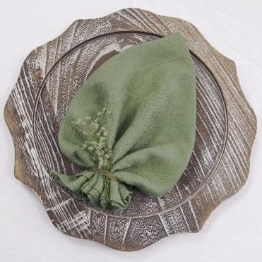 Premium Linen Napkins Sage