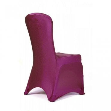 Premium Spandex Lycra Chair Cover Plum