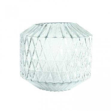 Rotuna Geometric Green Vase