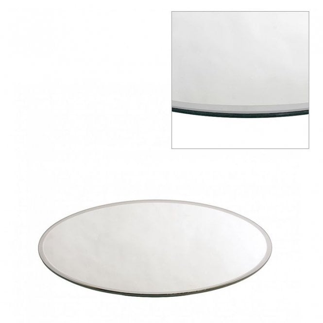 Round Mirror Plate 25cm