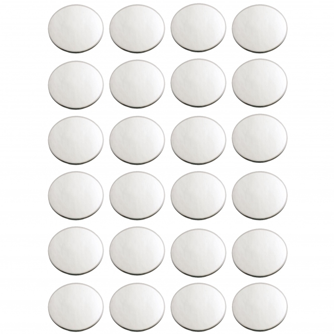 Round Mirror Plates 20cm Pack of 24