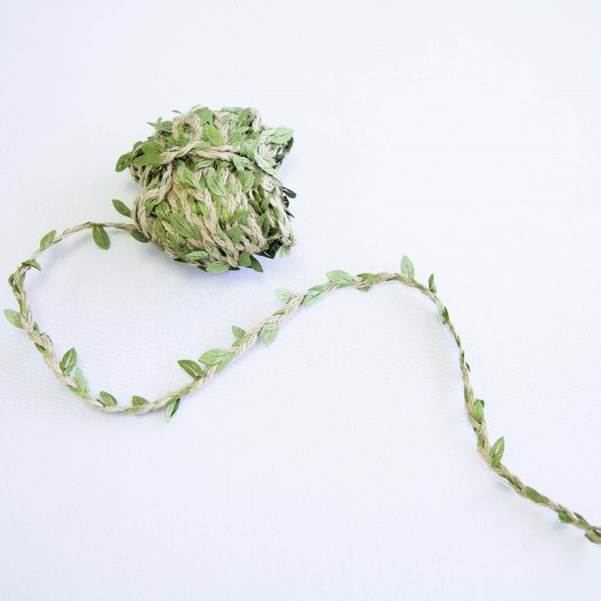 Rustic Rope Leaf Ribbon 1001