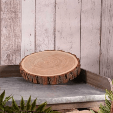 Rustic Wood Slice 26cm - 30cm