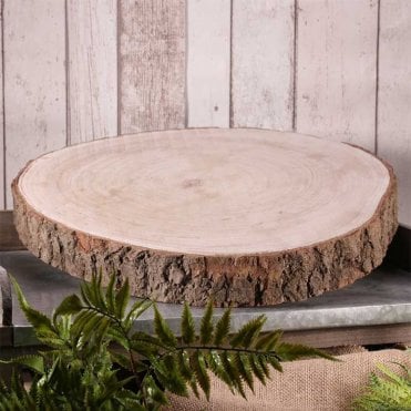 Rustic Wood Slice 43cm - 47cm