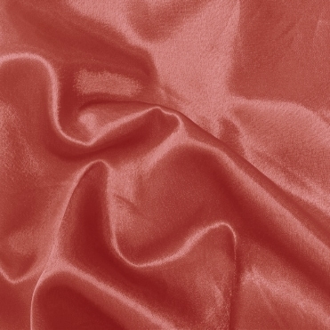 Satin Fabric Coral