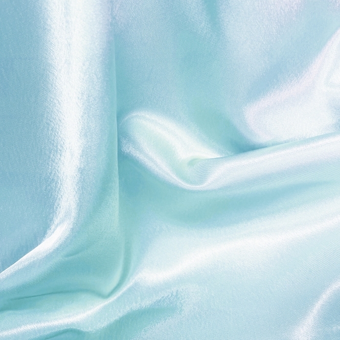 Satin Fabric Light Blue