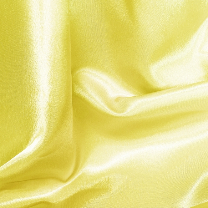 Satin Fabric Neon Yellow