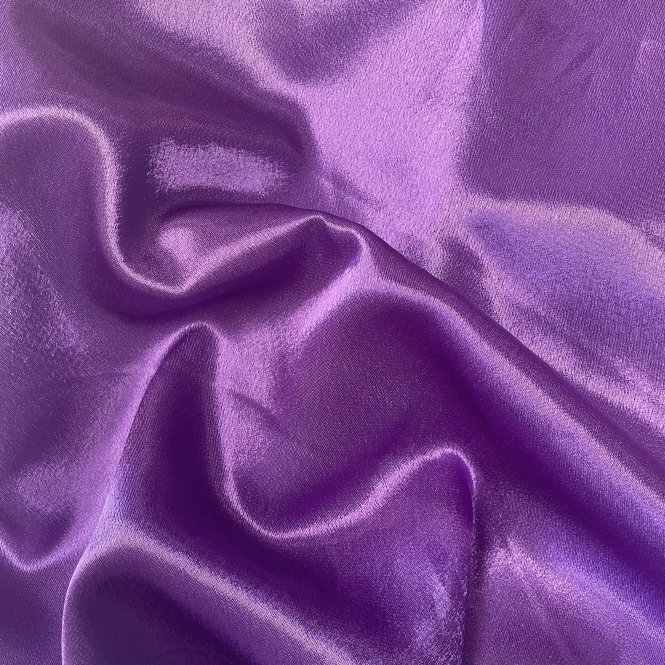 Satin Fabric Purple