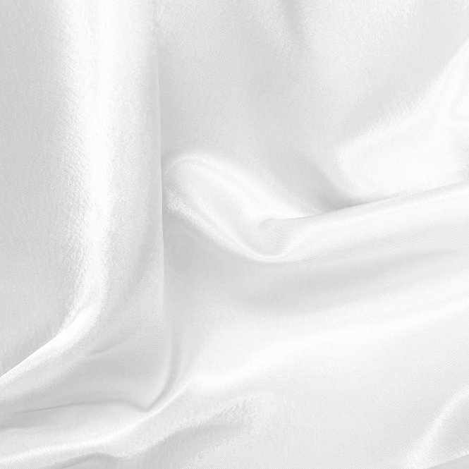 Satin Fabric White