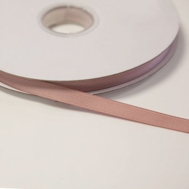 Satin Grosgrain Ribbon Rose Gold 10mm X 50yd