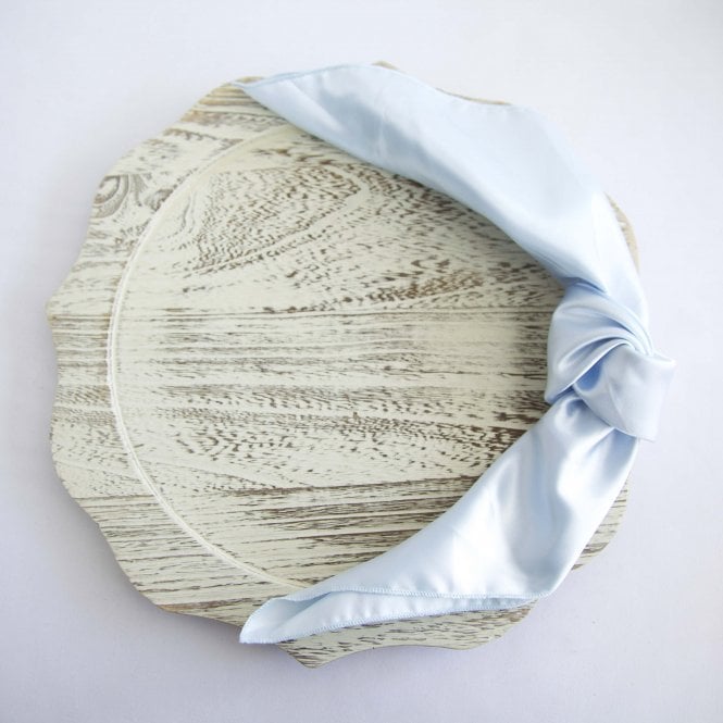 Satin Napkin Light Blue